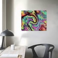 thumbnail image 4 of Orinice Colorful Energy Angel Number Canvas Wall Art Abstract Gradient Aura Aesthetic Poster Positive Affirmations quotes prints painting Pastel Minimalist Y2k wall decore 12x16in Unframed 20x16in, 4 of 6