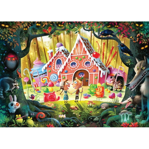 Rompecabezas Ravensburger Dean Macadam Hansel y Gretel 1000 piezas