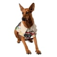 thumbnail image 2 of Merry Christmas Santa Boxer Scarf Twinkling Lights Xmas Holiday Hawaiian Summer Shirt for Small Medium Large Dog Cat Boxers Dog Lover Gifts Idea - 00022, 2 of 6