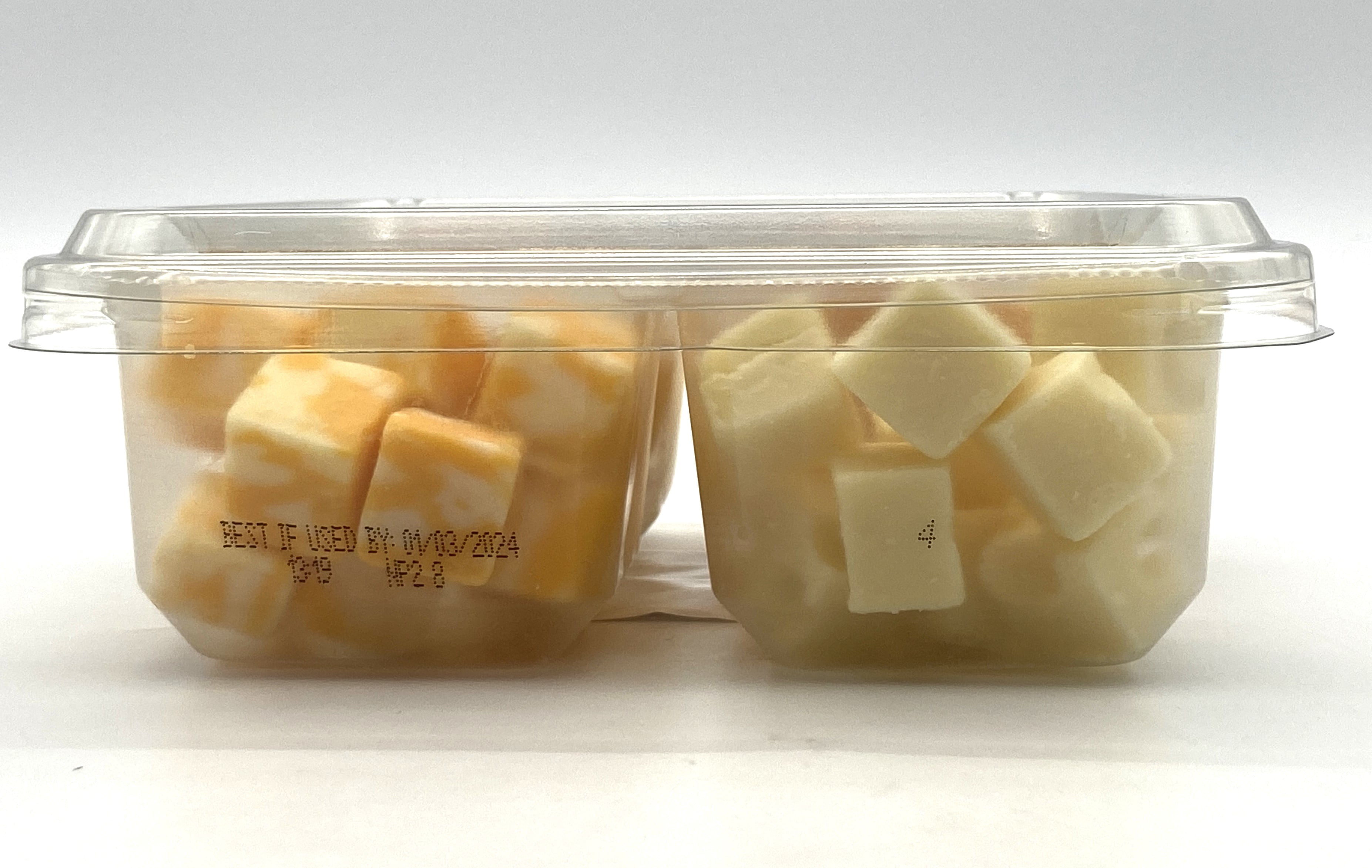 Prima Della Assorted Cheese Cube Tray, 12 oz (Fresh, Plastic Cup)