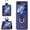 Blue, variant on for Samsung Galaxy Z Flip 5 5G Case with Ring Slim Thin Lightweight Flip5 Phone Case PC Hard Cover (Blue,Z Flip 5)