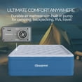 thumbnail image 4 of Beautyrest Comfort Plus 18 in. Queen Size Air Mattress with Built In Pump, High Durability Blow Up Mattress for Guests, Camping, Travel - Plush Cooling Topper, 3-Year Pump Warranty, 4 of 6