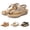 Khaki, variant on Vintage Wheat Pattern Toe Loop Wedge Sandals, Elastic Ankle Strap Open‑Toe Platform Shoes for Shopping Travel Beach Summer Events Khaki 36