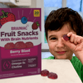 thumbnail image 5 of Brainiac Fruit Snacks with BrainPack, Berry Blast, 80ct, 5 of 5