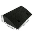 thumbnail image 2 of Fall Decor Rubber Sidewalk Ramp For Walking Height Edging For Sidewalks Cars Trucks Access Motorcycles Dogs Wheelchairs, 2 of 3