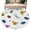 Blue, variant on Spring Butterfly Dragonfly 2'x6' Runner Rugs for Hallway Kitchen Bedside Non Slip Washable, Farmhouse Botanical Floral Entryway Rug Runners with Rubber Backing, Long Carpet Runner for Laundry Room