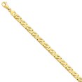 thumbnail image 4 of 14K Yellow Gold Fancy Link Bracelet, 4 of 5