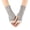 czb# Light Gray977, variant on Womens Mittens Arm Sleeves Knitted Plush Trim Fingerless Glove Handmade Crochet Mittens Warm Soft For Cold Weather