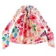 thumbnail image 3 of Coerni Toddler Kids Girls Boho Dress Floral Flowers Bowknot Sleeveless Beach Straps Dress Toddler Summer Backless Dress, 3 of 3