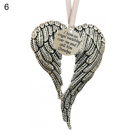 

LYU Eye-catching Hanging Ornament Miss Families Alloy Decorative Christmas Memorial Pendant for Festival