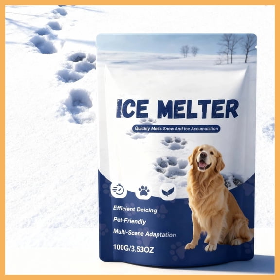 Pet Safe Ice Melt - Fast Acting, Biologically Friendly Ice Melting Salt for Driveways, Sidewalks, & Steps, Efficient Ice Remover for Home & Yard