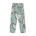thumbnail image 5 of Disketp Hand Drawn Chickens Men'S Pajama Pants - Ultra Soft Fleece Sleep And Lounge Pants (Size: S-Xxl), 5 of 9