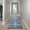 Turquoise, variant on Emma + Oliver 2'x11' Scraped Look Accent Rug in Gray, Black & White with Natural Jute Backing for Hallway, Entryway & More