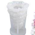 thumbnail image 3 of Molde de vela de Navidad Molde de silicona para velas navideñas, molde de jabón para velas 3D (árbol de Navidad con hoja de aguja S), 3 of 9