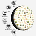 thumbnail image 6 of Kdxio Sushi and Rolls for Tire Cover Wheel Protectors Tyre Covers Weatherproof Wheel Covers Universal Fit for Trailer Rv SUV Truck Camper Travel Trailers 17 inch, 6 of 8
