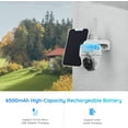 thumbnail image 4 of Reolink Go PT Plus 2K 4MP Appareil Photo 4G LTE Alimenté par Batterie avec Panneau Solaire Pan / Tilt, IP65 Résistant aux Intempéries pour Ios / Android, 4 of 7