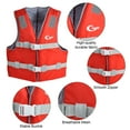 Men Life Jacket Impact Vest Buoyancy Swimming Vest Life Jackets for