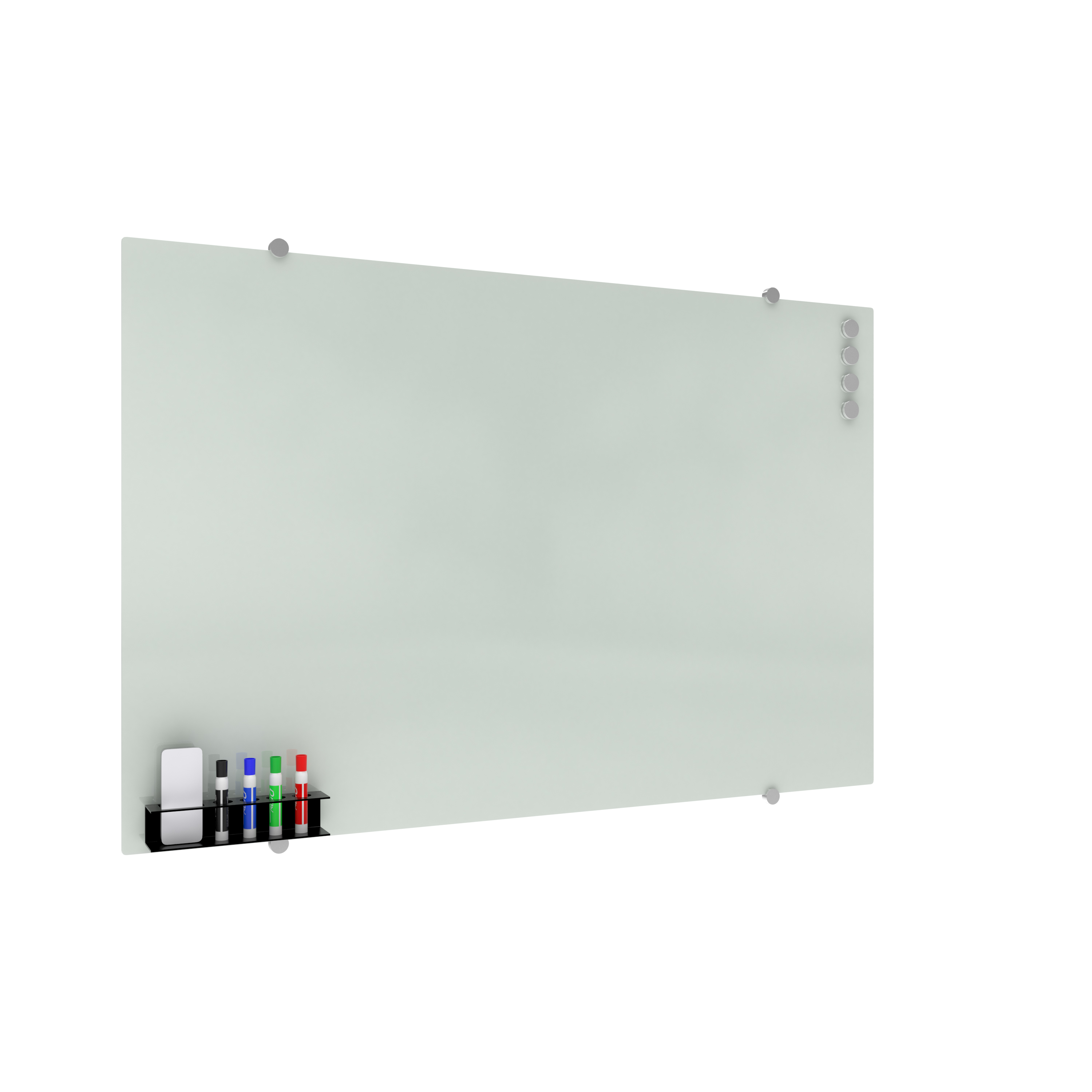 OFM Core Collection Glass Whiteboard with Marker