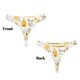 thumbnail image 3 of Balery Farm Bee Cute Honey Tangas de Algodón para Mujer con Estampado – Ropa Interior Sexy, Transpirable, G-string-X-Large, 3 of 6