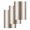 Brown/White, variant on Black White Kitchen Dish Towels for Drying Dishes Set of 3, Gradient Gray Monochrome Minimalist Stripe Waffle Weave Microfiber Hand Tea Bathroom Towels Quick Dry & Absorbent Towel 12x12
