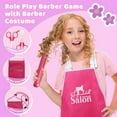 thumbnail image 3 of Adofi Girl Toys, 22 Pieces Play Hair Salon with Realistic Blow Dryer, Straightener, Pretend Play Makeup for Little Girls, Kids Makeup Set for Girls, Toys for Girls 3 6 Years, Girls Toys Ages 4 6, 3 of 11