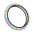 thumbnail image 2 of Gaeub Beautiful Glitter Breathable Stretch Elastic Steering Wheel Cover, Cool in Summer and Warm in Winter, Universal 15 inch, 2 of 8