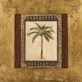thumbnail image 2 of Mindeli 26x26 White Modern Wood Framed Museum Art Print Titled - Stately Palm II, 2 of 4