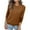 Coffee, variant on Long Sleeve Shirts for Women Casual Crewneck Basic Tee Tshirts Loose Fit Curved Hem Tunic Top Fall Outfits Green L