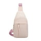 thumbnail image 2 of Bolso de pecho de tela, bolso cruzado, bolso de pecho deportivo, bolso de pecho portátil con múltiples bolsillos de almacenamiento, 2 of 5