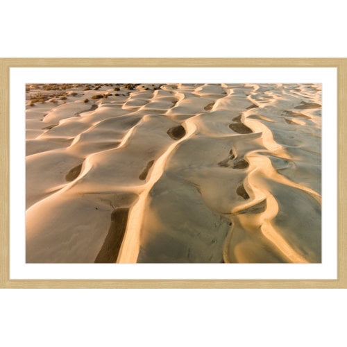 Marmont Hill "Sand Ripples" by Karolis Janulis Framed Painting Print