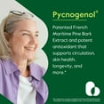 thumbnail image 4 of Pycnogenol 50mg (120 Capsules) (2-Pack) -  French Maritime Pine Bark Extract - No Stearates - Gluten Free - Non GMO, 4 of 7