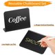 thumbnail image 3 of 12 Pack 4 X3inch Small Food Labels for Party,Buffet Food Signs for Birthday Bakery Wedding Table Sig, 3 of 5