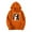 Orange(New), variant on PNTUTB Women's Fashionable Casual Loose Hooded Sweatshirt Versatile Layering Comfortable Sweatshirt