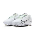 thumbnail image 4 of Nike Hyperdiamond 4 Women's Softball Cleats Metal Spikes Pro White/Black/Neon Laces 8.5, 4 of 6