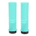 thumbnail image 2 of Bike Handlebar Grips Hard Wearing Single Lock On Antislip Increase Riding Safety Soft Resin for Various Bikes, 2 of 7