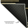 thumbnail image 7 of Dalyn Rugs Premium Machine Washable Mayfield AMF1017 Black 5' x 7'6" Rug, 7 of 7
