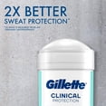 thumbnail image 4 of Gel transparente antitranspirante y desodorante Gillette Clinical, 4 of 7