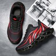 thumbnail image 6 of Rotm Walking Shoes Men Men's Non Slip Running Shoes Ultra Light Breathable Casual Walking Shoes Fashion Sneakers Mesh Workout Sports Shoes Wine,Size 9.5, 6 of 6