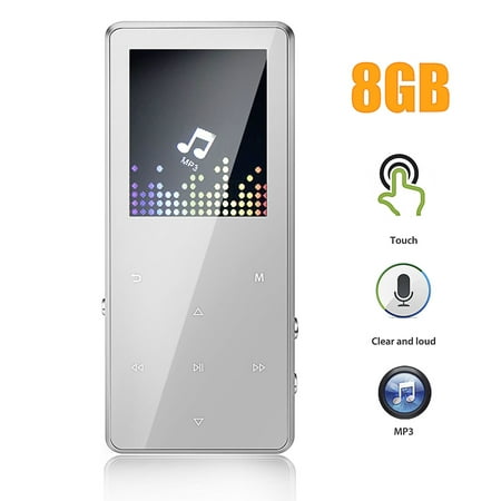 TSV HiFi MP3 Player, Lossless Music Player K1 Digital Audio Player, Built-in 8G Memory, Supports FLAC, APE, Expandable up to