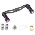 thumbnail image 4 of koolsoo Baitcasting Reel Replacement Part DIY Wide Compatibility Fishing Reel Handle violet, 4 of 8