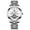 1406 Silver White, variant on Luxury Casual Top Brand Business Male Watches Date Week Waterproof Luminous Leather Dress Men's Watch Relogio Masculino