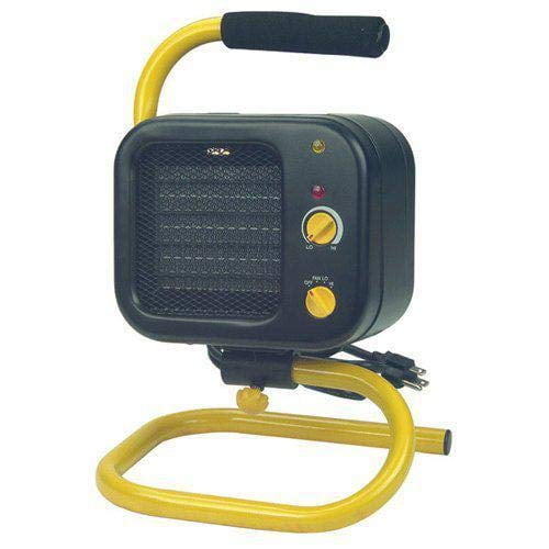 Portable Electric Jobsite & Garage Heater, 1500/950, 120V AC, 1 Phase