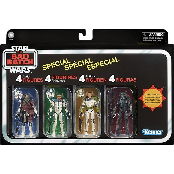Star Wars The Vintage Collection 3.75 Inch Action Figure Box Set Exclusive - The Bad Batch Pack