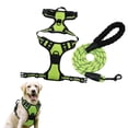 thumbnail image 2 of Pet Chest Strap Leash Set, Large Dog Nylon Retractable Dog Leash, Comfortable Chest Strap for Walking Dogs Adjustable Comfortable Soft Padded Vest Harness, 2 of 9