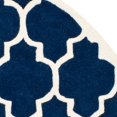 thumbnail image 3 of Safavieh Chatham Dark Blue Contemporary Rug - Round 7', 3 of 3