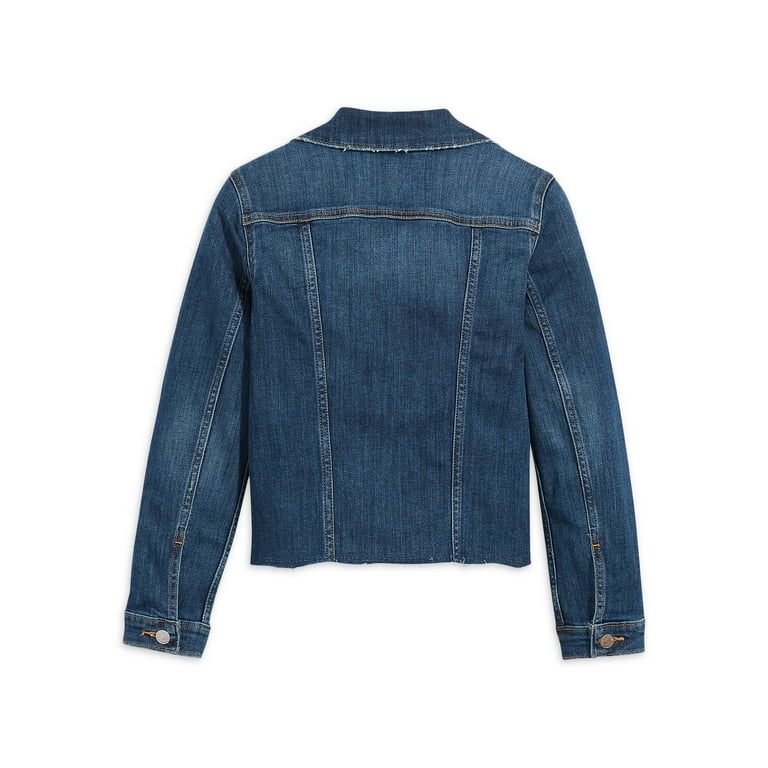 Signature by Levi Strauss Co. Girls Trucker Jacket Sizes 5 16 Walmart