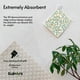 thumbnail image 5 of Paños de cocina suecos Eulnars, paquete de 8 toallas de papel reutilizables verdes, 5 of 7