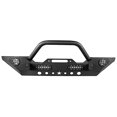 thumbnail image 5 of cciyu Rront Bumper and Rear Bumper w/Tire Carrier Compatible for 2007 2008 2009 2010 2011 2012 2013 2014 2015 2016 2017 2018 for Jeep Wrangler JK with D-ring, LED Lights, 5 of 5