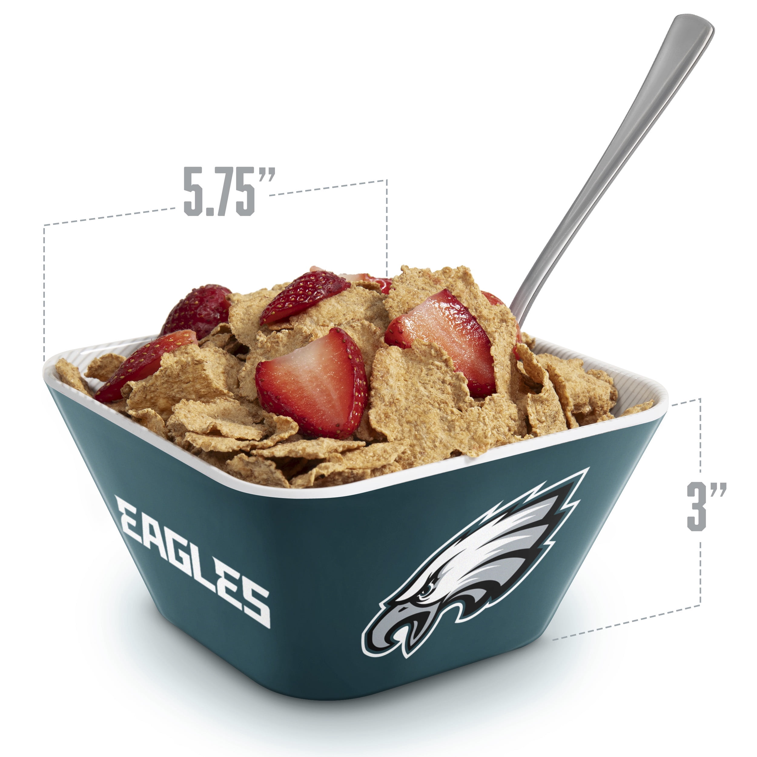 YouTheFan NFL Philadelphia Eagles Small Snack Bowl