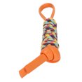 thumbnail image 3 of YIXIGGC Dog Chew Rope Toys Multipurpose TPR Bite Resistant Teeth Grinding Interactive Cotton Rope Dog Toys Orange XC921-17509, 3 of 9